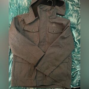 EUC ..like new youth boys size 10/12 Reebok jacket with detachable hood